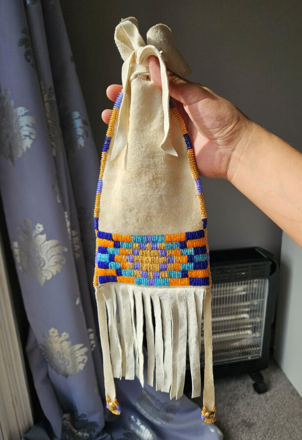 Beaded Medicine Bag